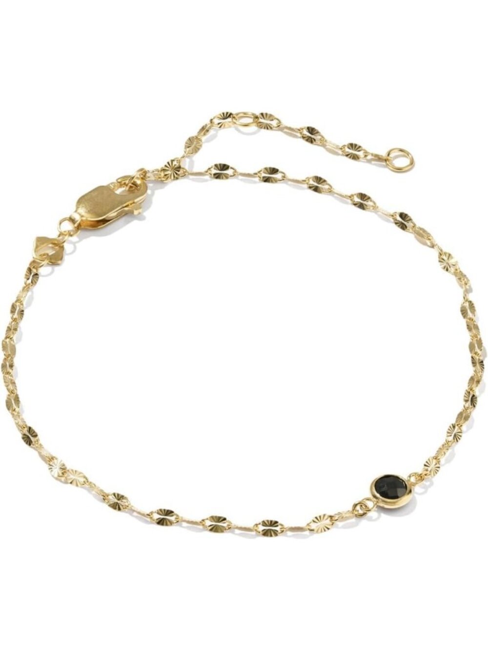 Elegant 14K Gold-Filled Sunburst Chain Bracelet - Dazzling Statement Jewelry